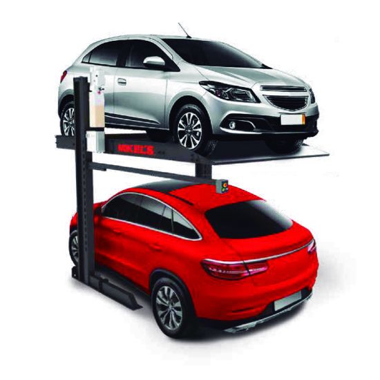 Imagen de Rampa elevadora para estacionamiento 2 postes, instalación bajo techo (2.3 ton) REE-2100