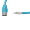 Imagen de Cable candado con llaves, color azul (65 cms) CCA-65