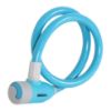 Imagen de Cable candado con llaves, color azul (65 cms) CCA-65