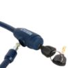 Imagen de Cable candado con llaves, color azul marino (1 mt)  C-121M